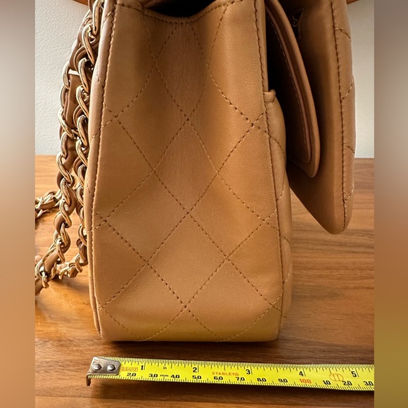 Chanel Large Classic Handbag Beige - Picture 8 of 16